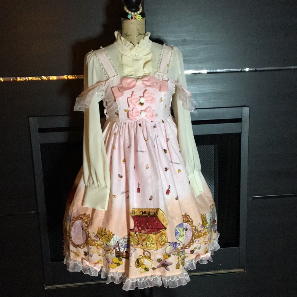 Metamorphose-Mermaid Princess Angel Pinafore Dress